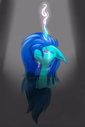Size: 1920x2880 | Tagged: safe, artist:redheartponiesfan, oc, oc only, pony, unicorn, bust, crying, female, magic, mare, portrait, solo
