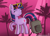 Size: 1400x1000 | Tagged: safe, artist:oggynka, twilight sparkle, pony, unicorn, g4, eyes closed, female, luggage, mare, smiling, solo, unicorn twilight