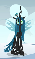 Size: 436x724 | Tagged: safe, screencap, queen chrysalis, pony, frenemies (episode), g4, cropped, female, solo