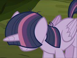Size: 1247x939 | Tagged: safe, screencap, mean twilight sparkle, pony, g4, the mean 6, cropped, female, head down, solo