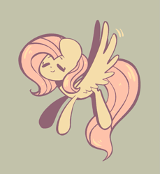 Size: 799x871 | Tagged: safe, artist:typhwosion, fluttershy, pegasus, pony, g4, eyes closed, female, flying, solo, sweet dreams fuel