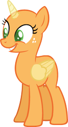 Size: 911x1696 | Tagged: dead source, safe, artist:pegasski, oc, oc only, alicorn, pony, brotherhooves social, g4, alicorn oc, bald, base, eyelashes, female, freckles, horn, mare, simple background, smiling, solo, transparent background, wings