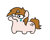 Size: 594x481 | Tagged: safe, artist:jargon scott, edit, oc, oc:white shield, pony, unicorn, crying, sad, squatpony