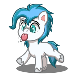 Size: 4093x4093 | Tagged: safe, artist:jcosneverexisted, oc, oc only, oc:arcane, pony, g4.5, my little pony: pony life, male, simple background, solo, stallion, tongue out, transparent background, unshorn fetlocks