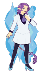 Size: 792x1224 | Tagged: safe, artist:willoillo, rarity, human, g4, female, humanized, simple background, solo, transparent background