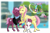 Size: 5014x3314 | Tagged: safe, artist:songbirddeige, fluttershy, jasmine leaf, oc, oc:snowberry, pegasus, pony, g4, absurd resolution, amputee, blush sticker, blushing, colt, crack shipping, female, jasmineshy, lesbian, magical lesbian spawn, male, missing limb, nuzzling, offspring, parent:fluttershy, parent:jasmine leaf, parents:jasmineshy, shipping, simple background, stump (limb), transparent background