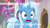 Size: 1280x720 | Tagged: safe, edit, edited screencap, screencap, trixie, pony, unicorn, a horse shoe-in, g4, caption, crying, female, image macro, mare, meme, raised hoof, sad, shocked, shocked expression, solo, text, worried, yelling