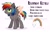 Size: 2560x1638 | Tagged: safe, artist:keyrijgg, oc, pony, adoptable, auction, not rainbow dash, rainbow, refetence, sale, simple background, watermark, white background