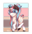 Size: 1024x1081 | Tagged: safe, artist:inlaru, oc, oc only, oc:poptart, pony, unicorn, art trade, chibi, digital art, female, happy, horn, mare, simple background, solo, unicorn oc