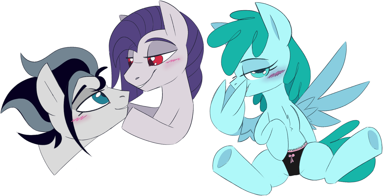 #2353935 - suggestive, artist:taaffeiite, derpibooru exclusive, funnel