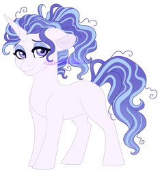 Size: 1024x1108 | Tagged: safe, artist:azure-art-wave, oc, oc only, oc:pearlescent, pony, unicorn, female, mare, simple background, solo, transparent background