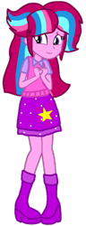 Size: 403x1050 | Tagged: safe, artist:徐詩珮, oc, oc:bubble sparkle, bubbleverse, equestria girls, g4, alternate universe, base used, equestria girls-ified, female, magical lesbian spawn, magical threesome spawn, multiple parents, next generation, offspring, parent:glitter drops, parent:spring rain, parent:tempest shadow, parent:twilight sparkle, parents:glittershadow, parents:sprglitemplight, parents:springdrops, parents:springshadow, parents:springshadowdrops, simple background, transparent background