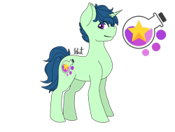 Size: 2048x1536 | Tagged: safe, artist:alilunaa, oc, oc only, oc:cordial remedy, pony, unicorn, male, project:chrysalis amiss, simple background, solo, stallion, transparent background