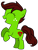 Size: 2135x2810 | Tagged: safe, artist:optimusv42, oc, oc only, oc:jungle jewel, earth pony, pony, cutie mark, diamond, eyes closed, female, filly, freckles, friendship troopers, gem, high res, hooves, hooves up, jungle pony, leaf, my little pony friendship troopers, open mouth, rearing, simple background, solo, transparent background