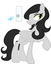 Size: 1031x1280 | Tagged: safe, artist:sixes&sevens, pegasus, pony, cutie mark, digital art, doctor who, female, mare, solo, the rani, wings