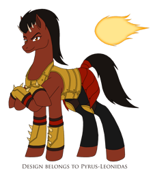 Size: 1280x1429 | Tagged: safe, artist:pyrus-leonidas, earth pony, pony, shokan, series:mortal kombat:defenders of equestria, mortal kombat, mortal kombat x, multiple legs, multiple limbs, ponified, sheeva, simple background, six legs, solo, transparent background