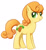 Size: 666x725 | Tagged: safe, artist:tsurime, carrot top, golden harvest, earth pony, pony, g4, female, looking at you, mare, simple background, smiling, solo, white background