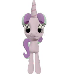 Size: 661x720 | Tagged: safe, artist:topsangtheman, starlight glimmer, pony, unicorn, g4, 3d, female, looking at you, simple background, solo, source filmmaker, transparent background
