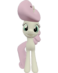 Size: 576x720 | Tagged: safe, artist:topsangtheman, twinkleshine, pony, unicorn, g4, 3d, female, looking at you, simple background, solo, source filmmaker, transparent background