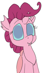 Size: 779x1270 | Tagged: safe, artist:thebathwaterhero, oc, oc only, oc:doxel, changedling, changeling, changedling oc, changeling oc, female, pink changeling, simple background, solo, transparent background