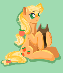 Size: 1530x1763 | Tagged: safe, artist:wimple, applejack, earth pony, pony, g4, female, solo
