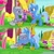Size: 3264x3254 | Tagged: safe, artist:pcnycity3, limestone pie, trixie, earth pony, pony, unicorn, g4, the break up breakdown, comic, eyes closed, female, friendship, high res, hug, lesbian, looking at each other, mare, present, raised hoof, ship:trixstone, shipping, sitting, smiling