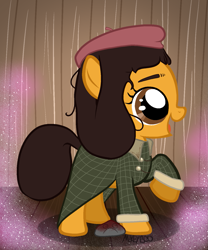 Size: 1253x1509 | Tagged: safe, artist:mikeyboo, earth pony, pony, crossover, little misfortune, ponified