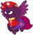 Size: 963x1011 | Tagged: safe, artist:徐詩珮, fizzlepop berrytwist, tempest shadow, alicorn, pony, series:sprglitemplight diary, series:sprglitemplight life jacket days, series:springshadowdrops diary, series:springshadowdrops life jacket days, g4, alicornified, alternate universe, base used, clothes, cute, marshall (paw patrol), paw patrol, race swap, simple background, tempesticorn, transparent background