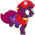 Size: 1035x1032 | Tagged: safe, artist:徐詩珮, fizzlepop berrytwist, tempest shadow, pony, unicorn, series:sprglitemplight diary, series:sprglitemplight life jacket days, series:springshadowdrops diary, series:springshadowdrops life jacket days, g4, alternate universe, base used, clothes, cute, marshall (paw patrol), paw patrol, simple background, transparent background