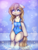 Size: 2000x2600 | Tagged: safe, artist:zefirka, oc, oc only, oc:creamy, earth pony, semi-anthro, blushing, clothes, commission, ear blush, female, high res, mare, one-piece swimsuit, solo, swimming pool, swimsuit, water, ych result