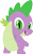 Size: 2227x3573 | Tagged: safe, artist:porygon2z, spike, dragon, g4, butt, dragonbutt, high res, inkscape, looking at you, male, simple background, solo, spikabetes, tail, transparent background, vector