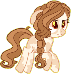 Size: 2598x2694 | Tagged: safe, artist:chewieechee, artist:kurosawakuro, oc, oc only, earth pony, pony, base used, colored pupils, female, high res, magical gay spawn, offspring, parent:button mash, parent:pipsqueak, simple background, solo, teenager, transparent background