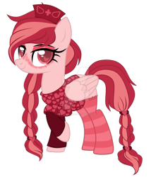 Size: 1280x1498 | Tagged: safe, artist:magicdarkart, oc, oc only, pegasus, pony, clothes, deviantart watermark, female, mare, obtrusive watermark, shirt, simple background, socks, solo, striped socks, transparent background, watermark