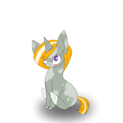 Size: 1000x1000 | Tagged: safe, artist:kaggy009, oc, oc only, pony, unicorn, ask peppermint pattie, female, filly, solo