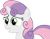 Size: 2833x2195 | Tagged: safe, artist:nero-narmeril, sweetie belle, pony, g4, female, high res, simple background, solo, transparent background, vector