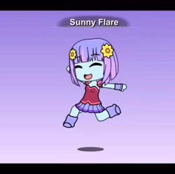 Size: 724x720 | Tagged: safe, sunny flare, equestria girls, g4, female, gacha life, gacha studio, gachaverse, solo