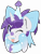Size: 3052x4000 | Tagged: safe, artist:partypievt, oc, oc only, oc:indigo wire, pony, unicorn, birthday, bow, clothes, clown, clown makeup, clown nose, clowncore, costume, gradient hooves, hat, high res, looking at you, party hat, ponytail, red nose, ribbon, simple background, solo, tongue out, transparent background, wingding eyes, winking at you