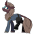 Size: 2100x2100 | Tagged: safe, artist:crimmharmony, oc, oc only, kirin, fallout equestria, commission, high res, simple background, solo, transparent background