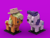 Size: 800x600 | Tagged: safe, applejack, rarity, earth pony, pony, unicorn, g4, a lego pony that looks like applejack, applejack's hat, brickheadz, cowboy hat, female, hat, irl, lego, lego pony, legobrickheadz, photo, toy