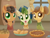 Size: 1569x1185 | Tagged: safe, artist:dusthiel, butternut, oak nut, pistachio, earth pony, pony, best gift ever, g4, :3, acorn, cheek fluff, chest fluff, cottagecore, cowboy hat, cute, ear fluff, family, family photo, featured image, female, food, hat, looking at you, male, mare, open mouth, pie, pistachiaww, smiling, stallion, stetson, sweet dreams fuel