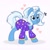 Size: 2000x2000 | Tagged: safe, artist:kebchach, gameloft, trixie, pony, unicorn, g4, alternate hairstyle, babysitter trixie, chest fluff, clothes, cute, diatrixes, female, gameloft interpretation, heart, high res, jacket, looking at you, mare, open mouth, pigtails, ponytail, simple background, smiling, solo, twintails, white background
