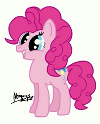Size: 581x720 | Tagged: safe, artist:damemarionette, pinkie pie, earth pony, pony, g4, female, solo