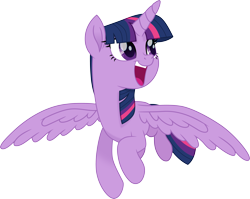 Size: 3768x3000 | Tagged: safe, artist:cloudy glow, twilight sparkle, alicorn, pony, g4, my little pony: the movie, female, flying, high res, mare, open mouth, simple background, solo, transparent background, twilight sparkle (alicorn), vector