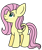 Size: 1200x1414 | Tagged: safe, artist:iambrillancetheppg, fluttershy, pegasus, pony, g4, colored, female, flat colors, folded wings, looking away, looking up, mare, missing cutie mark, simple background, smiling, solo, standing, transparent background, wings