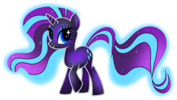Size: 1280x720 | Tagged: safe, artist:helenosprime, rarity, pony, g4, ethereal body, female, simple background, solo, space pony, transparent background