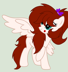 Size: 1244x1312 | Tagged: safe, artist:circuspaparazzi5678, oc, oc only, oc:circus harmony, pegasus, pony, alicorn wings, base used, circus baby x breanna, circusverse, clown pony, crossover, five nights at freddy's, mlp fnaf, next generation, solo
