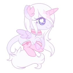 Size: 1000x1000 | Tagged: safe, artist:crystal-tranquility, oc, oc only, oc:sugar star crystal, alicorn, pony, chibi, clothes, simple background, socks, solo, transparent background