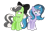 Size: 1024x658 | Tagged: safe, artist:sapphiretwinkle, oc, oc only, oc:glitter sparkles, oc:ivy whistle, alicorn, pegasus, pony, bow, female, frown, hair bow, mare, simple background, transparent background