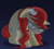 Size: 2668x2376 | Tagged: safe, artist:lumi-infinite64, pony, unicorn, cartoon network, crescent moon, crossover, crying, glasses, hairclip, high res, johnny test, loose hair, mary test, moon, ponified, sad, sadness, solo