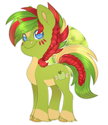 Size: 1024x1178 | Tagged: safe, artist:sadelinav, oc, oc only, oc:apple crisp, pony, unicorn, chibi, male, simple background, solo, stallion, transparent background